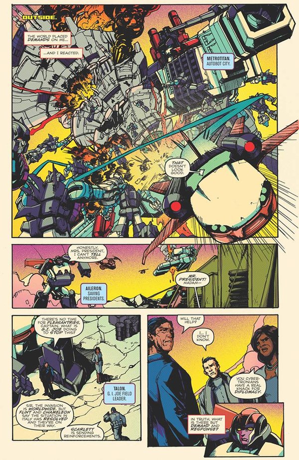 IDW's Optimus Prime Issue 6 Three Page ITunes Preview  (2 of 3)